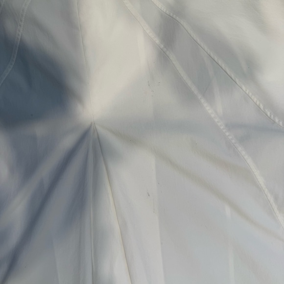 Athleta Performance Poplin Popover Top White - Picture 7 of 7